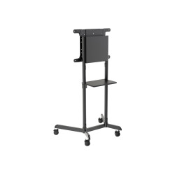 Neomounts Floor stand | NS-M1250BLACK TV trolley | Rotate, Tilt | 37-70 " | Maximum weight (capacity) 70 kg | Black