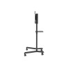 Neomounts Floor stand | NS-M1250BLACK TV trolley | Rotate, Tilt | 37-70 " | Maximum weight (capacity) 70 kg | Black