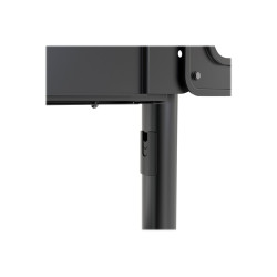 Neomounts Floor stand | NS-M1250BLACK TV trolley | Rotate, Tilt | 37-70 " | Maximum weight (capacity) 70 kg | Black