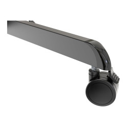 Neomounts Floor stand | NS-M1250BLACK TV trolley | Rotate, Tilt | 37-70 " | Maximum weight (capacity) 70 kg | Black