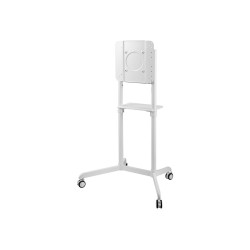 Neomounts Floor stand | NS-M1250WHITE TV trolley | Rotate, Tilt | 37-70 " | Maximum weight (capacity) 70 kg | White