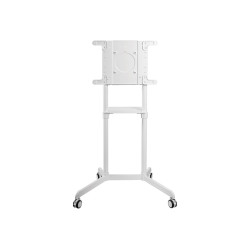 Neomounts Floor stand | NS-M1250WHITE TV trolley | Rotate, Tilt | 37-70 " | Maximum weight (capacity) 70 kg | White