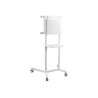Neomounts Floor stand | NS-M1250WHITE TV trolley | Rotate, Tilt | 37-70 " | Maximum weight (capacity) 70 kg | White