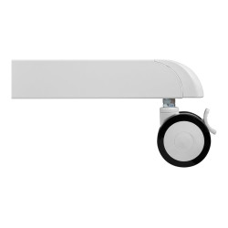 Neomounts Floor stand | NS-M1250WHITE TV trolley | Rotate, Tilt | 37-70 " | Maximum weight (capacity) 70 kg | White