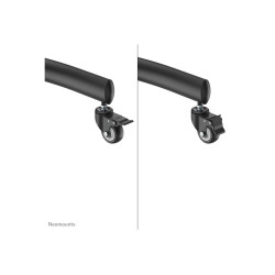 Neomounts Floor stand | PLASMA-M1950E TV trolley | Adjustable Height, Tilt | 60-100 " | Maximum weight (capacity) 100 kg | Black