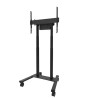 Neomounts Floor stand | FL55-875BL1 TV trolley | Adjustable Height | 55-100 " | Maximum weight (capacity) 110 kg | Black
