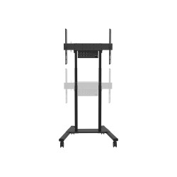 Neomounts Floor stand | FL55-875BL1 TV trolley | Adjustable Height | 55-100 " | Maximum weight (capacity) 110 kg | Black