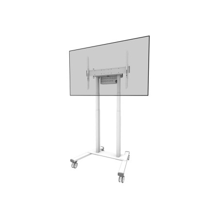 Neomounts Floor stand | FL55-875WH1 TV trolley | Adjustable Height | 55-100 " | Maximum weight (capacity) 110 kg | White