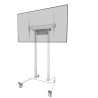 Neomounts Floor stand | FL55-875WH1 TV trolley | Adjustable Height | 55-100 " | Maximum weight (capacity) 110 kg | White