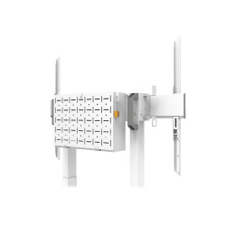 Neomounts Floor stand | FL55-875WH1 TV trolley | Adjustable Height | 55-100 " | Maximum weight (capacity) 110 kg | White