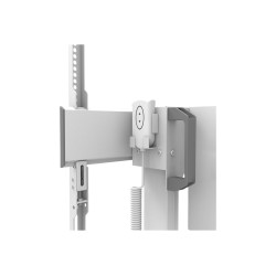 Neomounts Floor stand | FL55-875WH1 TV trolley | Adjustable Height | 55-100 " | Maximum weight (capacity) 110 kg | White