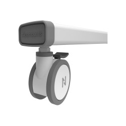 Neomounts Floor stand | FL55-875WH1 TV trolley | Adjustable Height | 55-100 " | Maximum weight (capacity) 110 kg | White