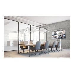 Neomounts Floor stand | FL55-875WH1 TV trolley | Adjustable Height | 55-100 " | Maximum weight (capacity) 110 kg | White