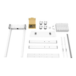 Neomounts Floor stand | FL55-875WH1 TV trolley | Adjustable Height | 55-100 " | Maximum weight (capacity) 110 kg | White