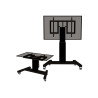 Neomounts Floor stand | PLASMA-M2500TBLACK TV trolley | Adjustable Height, Tilt | 42-100 " | Maximum weight (capacity) 150 kg | 