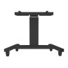 Neomounts Floor stand | PLASMA-M2500TBLACK TV trolley | Adjustable Height, Tilt | 42-100 " | Maximum weight (capacity) 150 kg | 