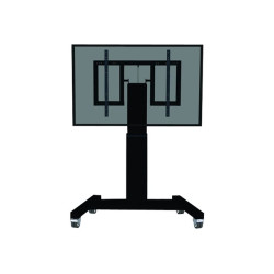 Neomounts Floor stand | PLASMA-M2500TBLACK TV trolley | Adjustable Height, Tilt | 42-100 " | Maximum weight (capacity) 150 kg | 