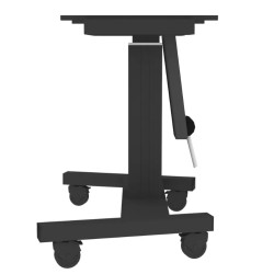 Neomounts Floor stand | PLASMA-M2500TBLACK TV trolley | Adjustable Height, Tilt | 42-100 " | Maximum weight (capacity) 150 kg | 