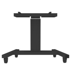 Neomounts Floor stand | PLASMA-M2500TBLACK TV trolley | Adjustable Height, Tilt | 42-100 " | Maximum weight (capacity) 150 kg | 