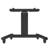 Neomounts Floor stand | PLASMA-M2500TBLACK TV trolley | Adjustable Height, Tilt | 42-100 " | Maximum weight (capacity) 150 kg | 