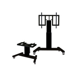 Neomounts Floor stand | PLASMA-M2500TBLACK TV trolley | Adjustable Height, Tilt | 42-100 " | Maximum weight (capacity) 150 kg | 