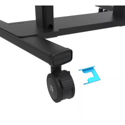 Neomounts ABL-875 Wheel lock for trolleys suitable for FL55-875BL1/WH1, FL50S-825BL1/WH1, FL50-525/575BL1/WH1