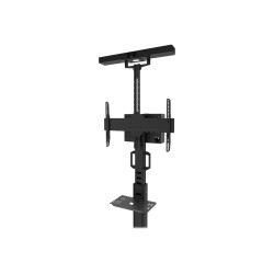 Neomounts AV1-825BL Videobar and multimedia kit - universal | Adjustable Height | Maximum weight (capacity) 9 kg | Black