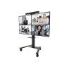Neomounts AV1-825BL Videobar and multimedia kit - universal | Adjustable Height | Maximum weight (capacity) 9 kg | Black