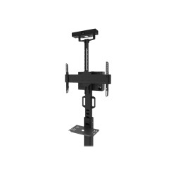 Neomounts AV1-825BL Videobar and multimedia kit - universal | Adjustable Height | Maximum weight (capacity) 9 kg | Black