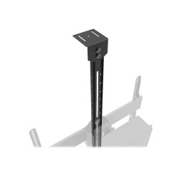 Neomounts AV1-825BL Videobar and multimedia kit - universal | Adjustable Height | Maximum weight (capacity) 9 kg | Black