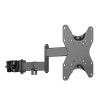 Neomounts FL40-450BL12 TV pole mount | Full motion, Tilt, Rotate, Swivel | 23-42 " | Maximum weight (capacity) 25 kg | Black