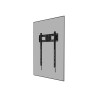 Neomounts Wall mount | WL30-750BL18P Heavy duty wall mount | Adjustable Height | 50-98 " | Maximum weight (capacity) 100 kg | Bl