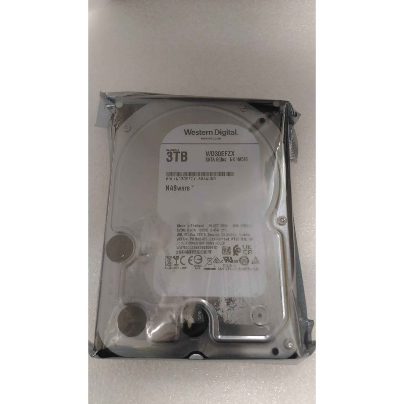 SALE OUT. Western Digital Red WD30EFZX 3TB 3.5" 128MB SATAIII | Western Digital | REFURBISHED