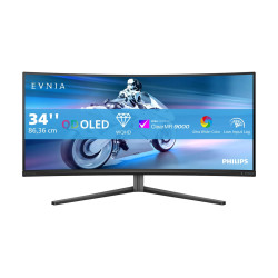Philips 34M2C6500/00 Evnia 6000 | 34 " | LED | WQHD | 21:9 | 175 Hz | 0.03 ms | 3440 x 1440 pixels | HDMI ports quantity 2