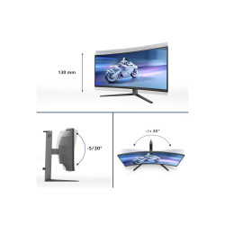 Philips 34M2C6500/00 Evnia 6000 | 34 " | LED | WQHD | 21:9 | 175 Hz | 0.03 ms | 3440 x 1440 pixels | HDMI ports quantity 2