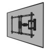 Neomounts Wall mount | WL40S-850BL16 TV mount wall | Full motion, Tilt, Swivel | 40-70 " | Maximum weight (capacity) 45 kg | Bla