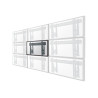 Neomounts Wall mount | LED-VW1000BLACK Videowall wall mount | 40-75 " | Maximum weight (capacity) 50 kg | Black