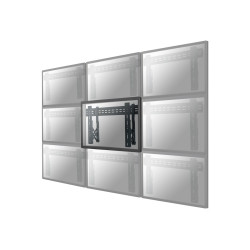 Neomounts Wall mount | LED-VW1000BLACK Videowall wall mount | 40-75 " | Maximum weight (capacity) 50 kg | Black