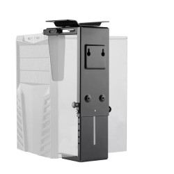 Neomounts NM-CPU100BLACK CPU holder | Adjustable Height | Maximum weight (capacity) 10 kg | Black