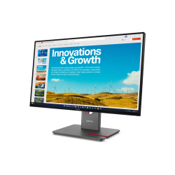 Lenovo ThinkVision P24QD-40 | 23.8 " | IPS | 16:9 | 120 Hz | 6 ms | 2560 x 1440 pixels | 300 cd/m | HDMI ports quantity 1 | Ecli