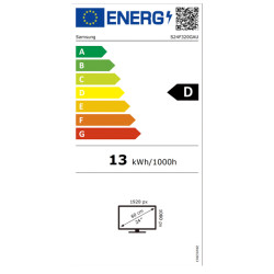 Samsung LS24F320GAUXEN | 24 " | IPS | FHD | 16:9 | 120 Hz | 5 ms | 1920 x 1080 pixels | 250 cd/m | HDMI ports quantity 2 | Black