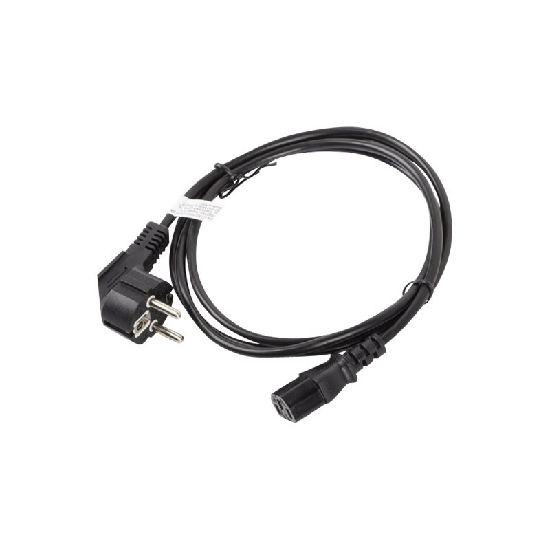 Lanberg | CEE 7/7 to IEC 320 C13 Power Cord | CA-C13C-10CC-0018-BK