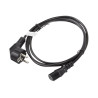 Lanberg | CEE 7/7 to IEC 320 C13 Power Cord | CA-C13C-10CC-0018-BK