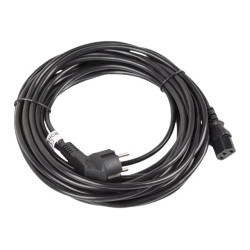 Lanberg | CEE 7/7 to IEC 320 C13 Power Cord | CA-C13C-11CC-0100-BK