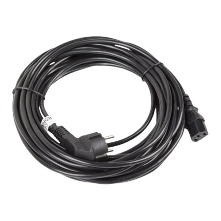 Lanberg | CEE 7/7 to IEC 320 C13 Power Cord | CA-C13C-11CC-0100-BK