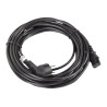 Lanberg | CEE 7/7 to IEC 320 C13 Power Cord | CA-C13C-11CC-0100-BK