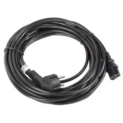 Lanberg | CEE 7/7 to IEC 320 C13 Power Cord | CA-C13C-11CC-0100-BK