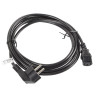Lanberg | CEE 7/7 to IEC 320 C13 Power Cord | CA-C13C-11CC-0030-BK
