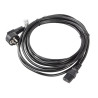 Lanberg | CEE 7/7 to IEC 320 C13 Power Cord | CA-C13C-11CC-0050-BK