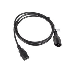 Lanberg | IEC 320 C13 to C14 Cable | CA-C13E-11CC-0018-BK
